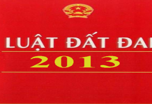LUẬT ĐẤT ĐAI 2013